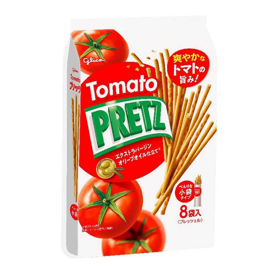 Glico Pretz Tomato 8P 3.88 oz