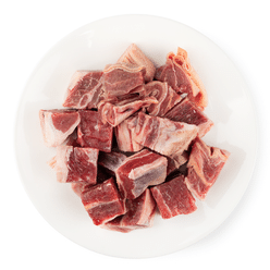 Beef Rough Flank Cube Cut for Stew, Frozen 2 lb