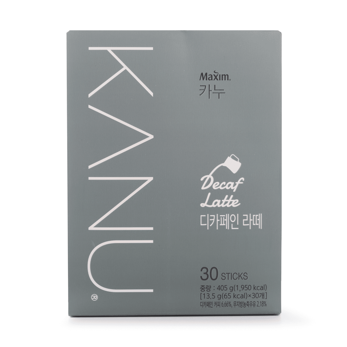 맥심 카누 디카페인 라떼 30 Sticks 405 그램