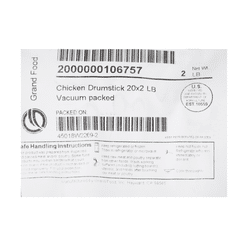 Frozen Chicken Drumsticks 2 lb