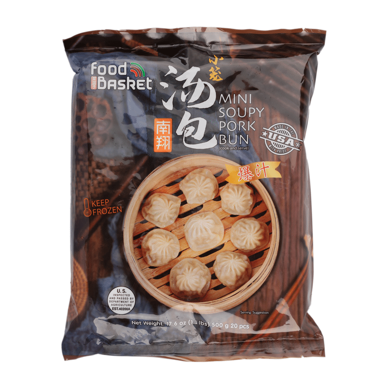 日旺菜篮子上海南翔小笼包冷冻20个1.1 磅- Weee!