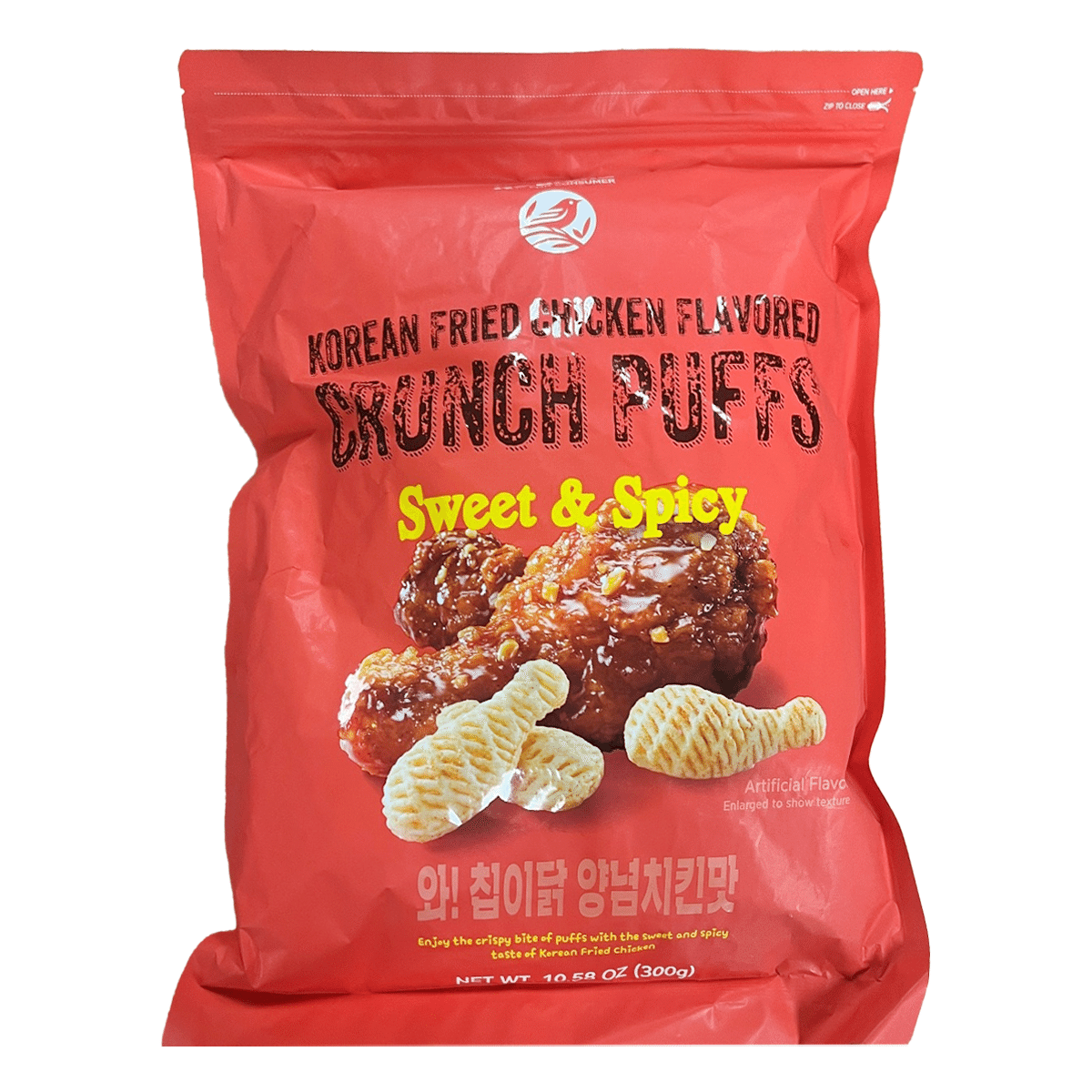 Snack Gà Chiên Hàn Quốc No Brand, Vị Ngọt & Cay 10.58 oz