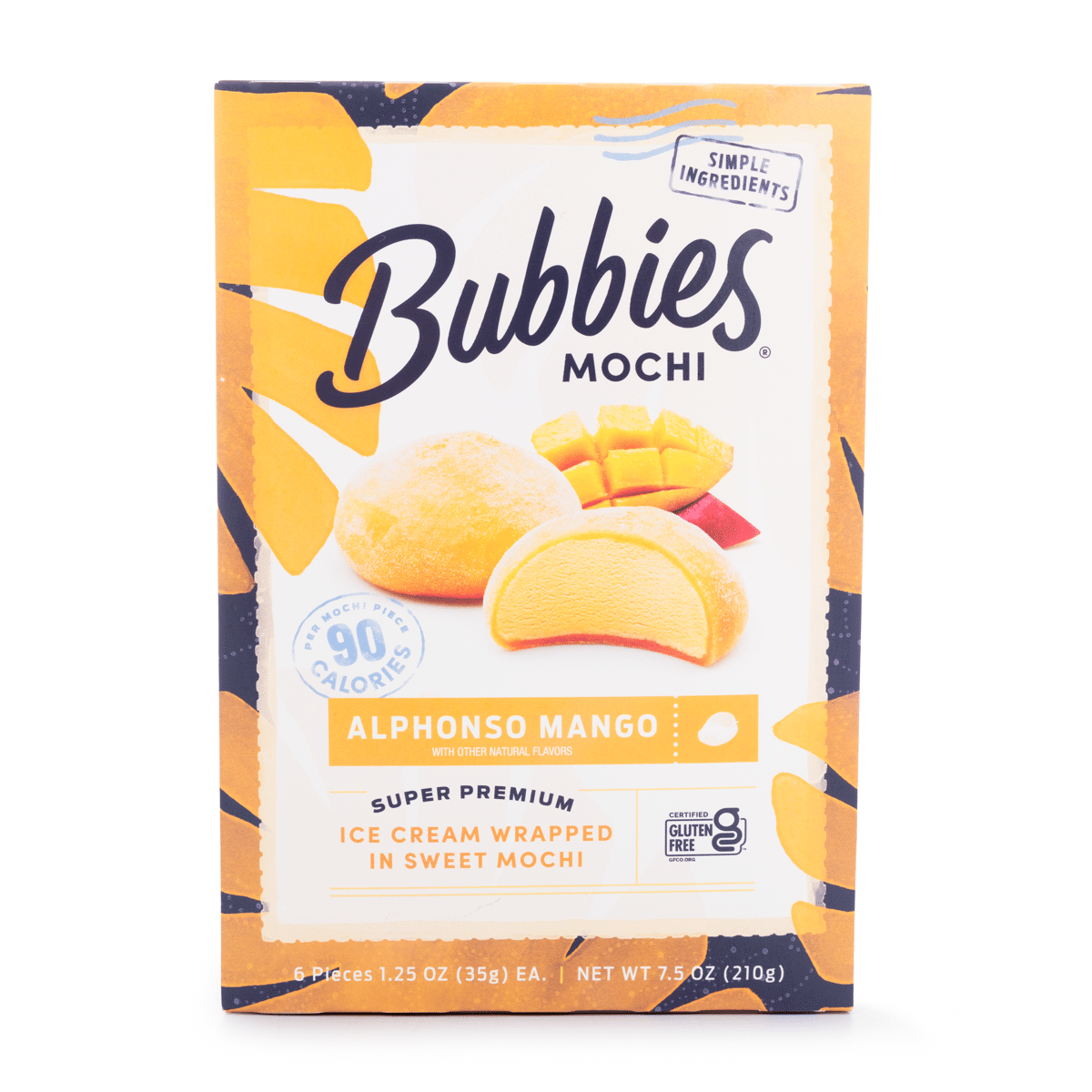 Bubbiesアイスクリーム モチクッキー&クリーム 7.5 オンス