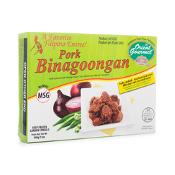 Orient Gourmet Pork Binagoongan, Cooked & Frozen 12 oz