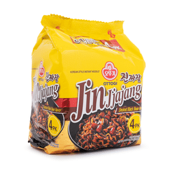 Otoki Jin Jjajang Noodle Smoked Black Bean Flavor 135g*4 540 g