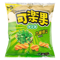 Pea Crackers, Basil Flavor 48 g