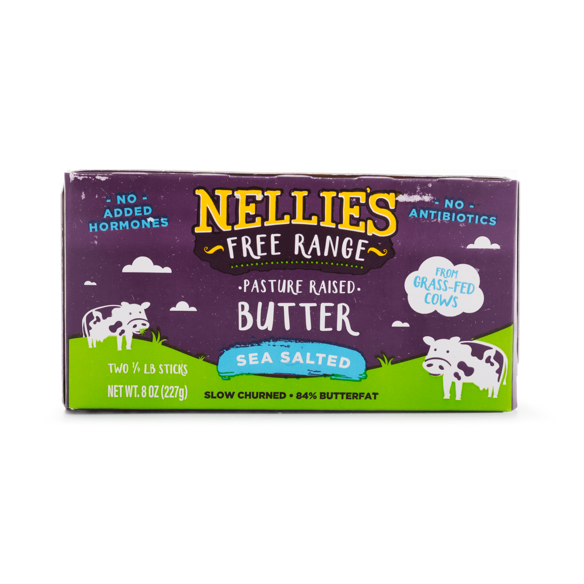 Mantequilla con sal marina Nellie's 8 onza(s)
