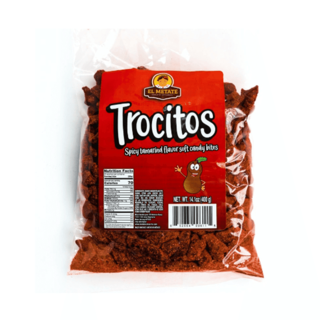 El Metate Trocitos Spicy Tamarind Flavor Soft Candy Bites 14.1 oz