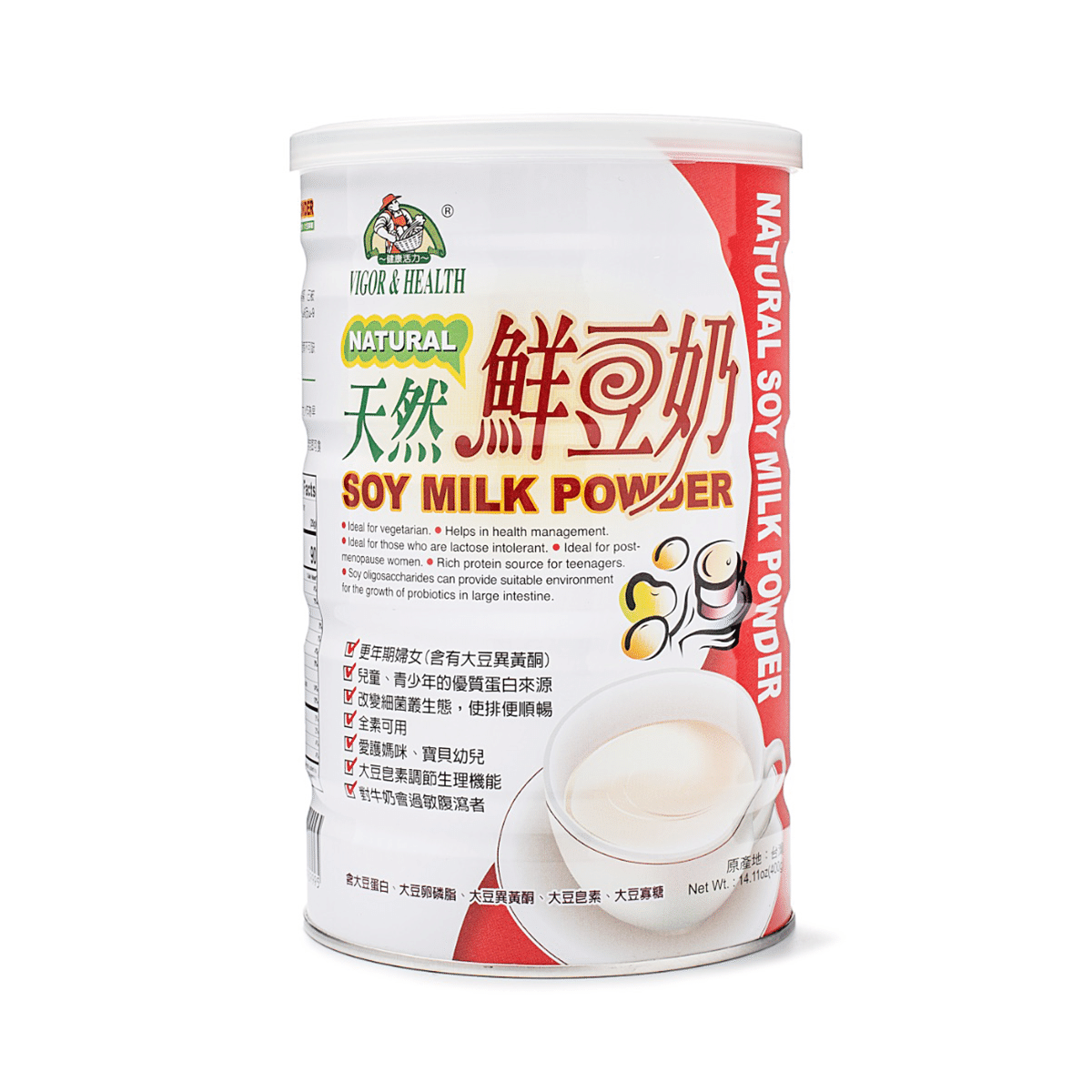 Vigor&Health Natural Soy Milk Powder 14.11 oz
