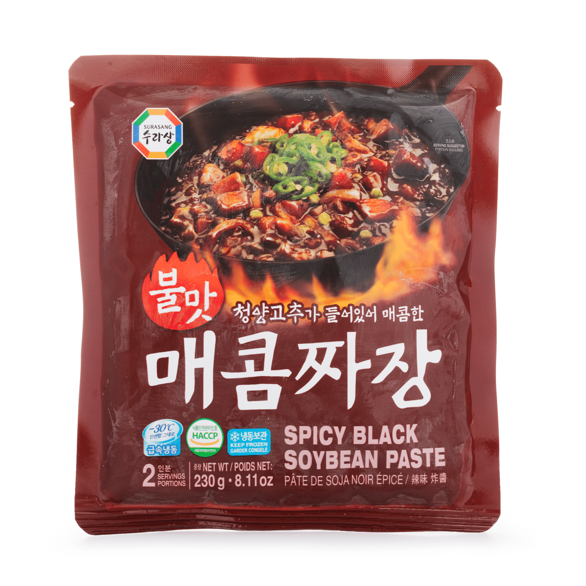 수라상 매콤 짜장소스 230 그램