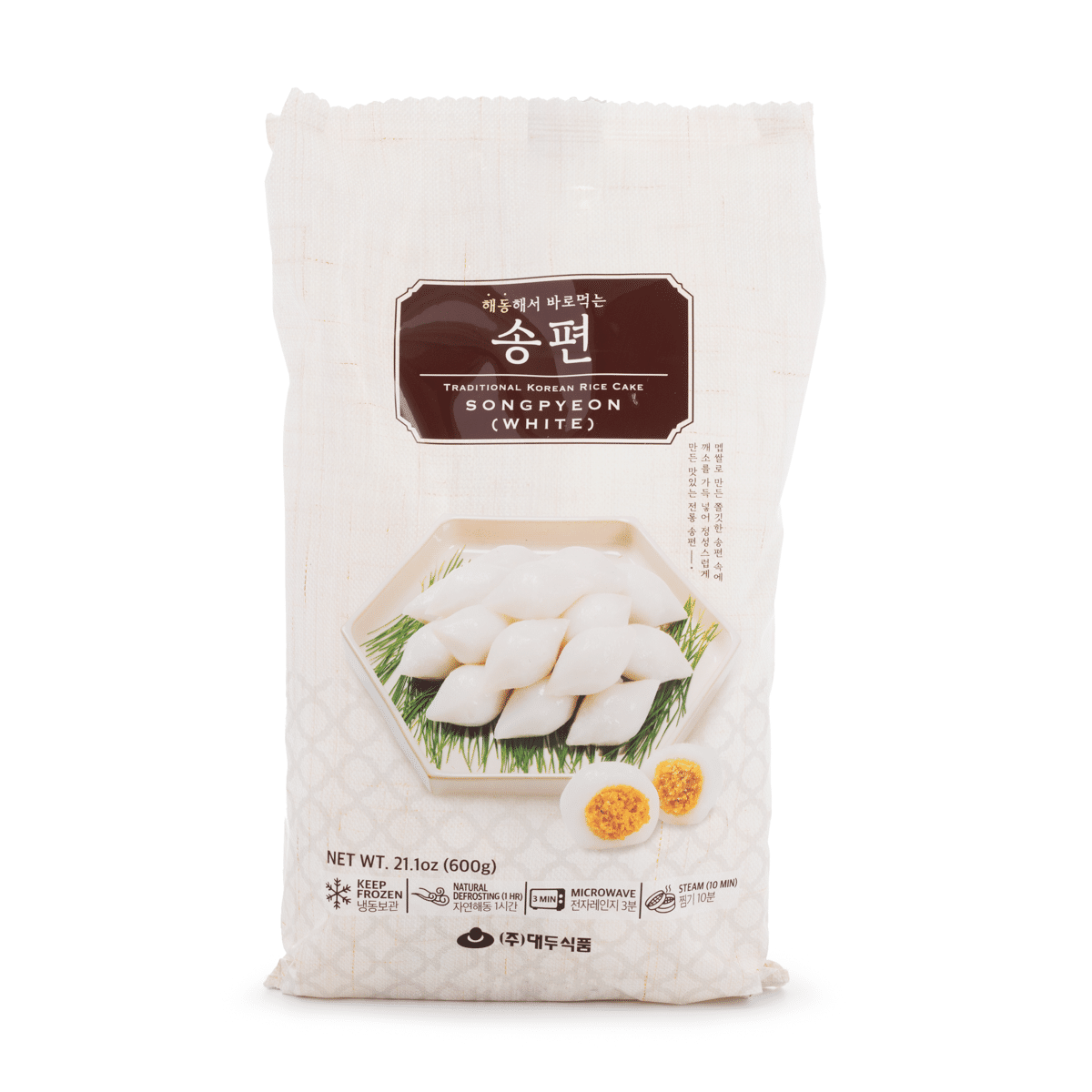 Daedoo 韩国传统白年糕 松糕 600 克
