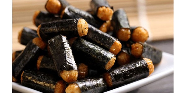 日本SHIRAKIKU 海苔卷米果 85g