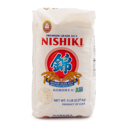 Nishiki Premium Medium Grain Rice 5 lb*8 pack