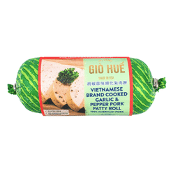 Long Phung Cooked Garlic Pepper Pork Patty Roll 14 oz