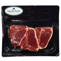 USDA Choice Halal Lamb Loin Chop Frozen 14-15 oz