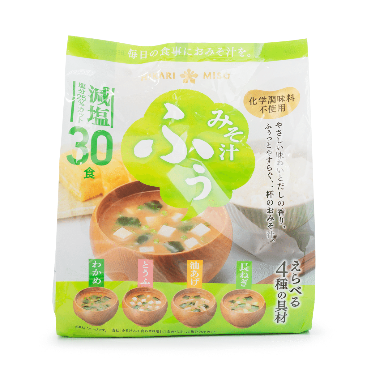 Hikari インスタント味噌 減塩 30食 14.7 オンス