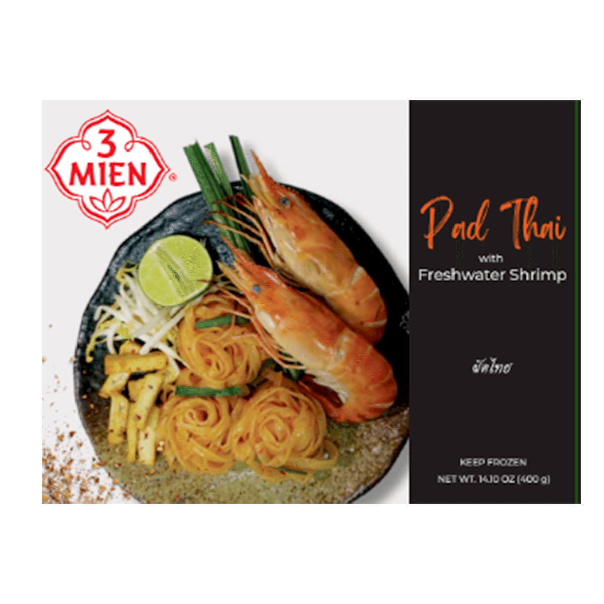 Pad Thai Tôm 3 Miền, Đông Lạnh 400 g