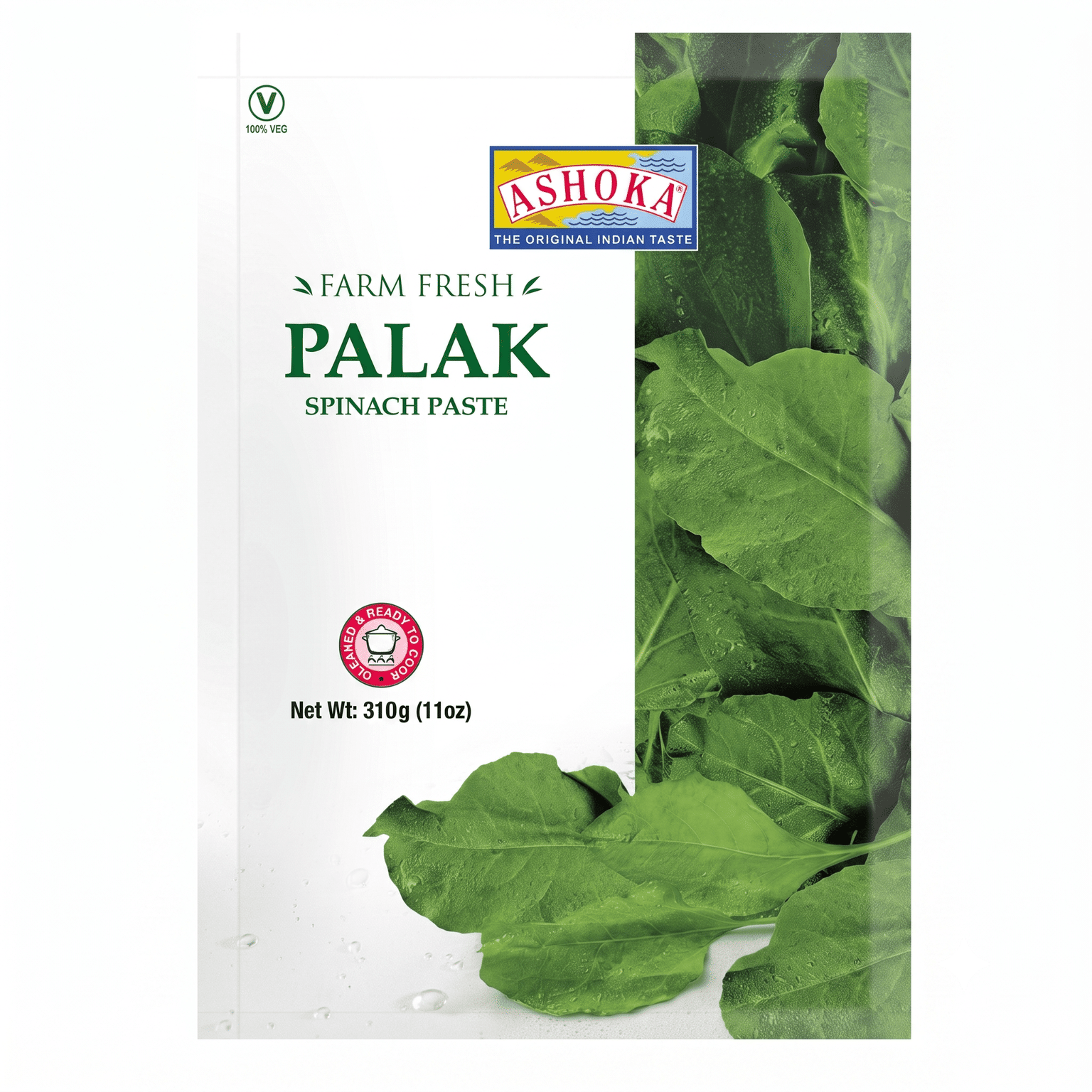 Ashoka Palak -  Spinach Paste Frozen 11oz 310 g 310 g