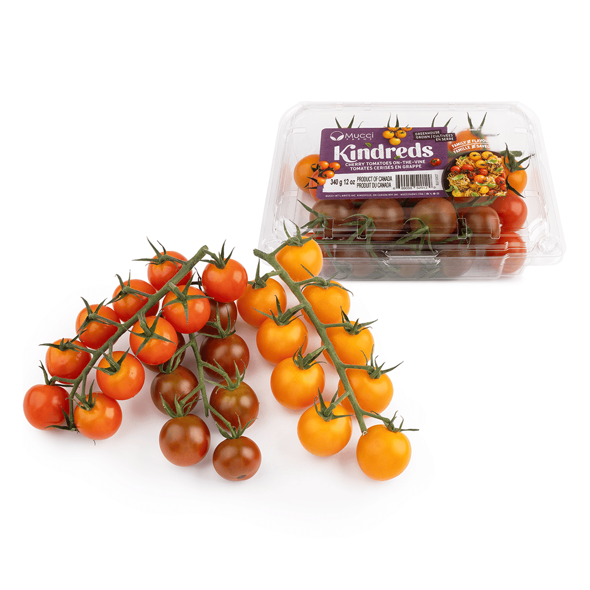 Vine Tri-Color Cherry Tomatoes 12 oz