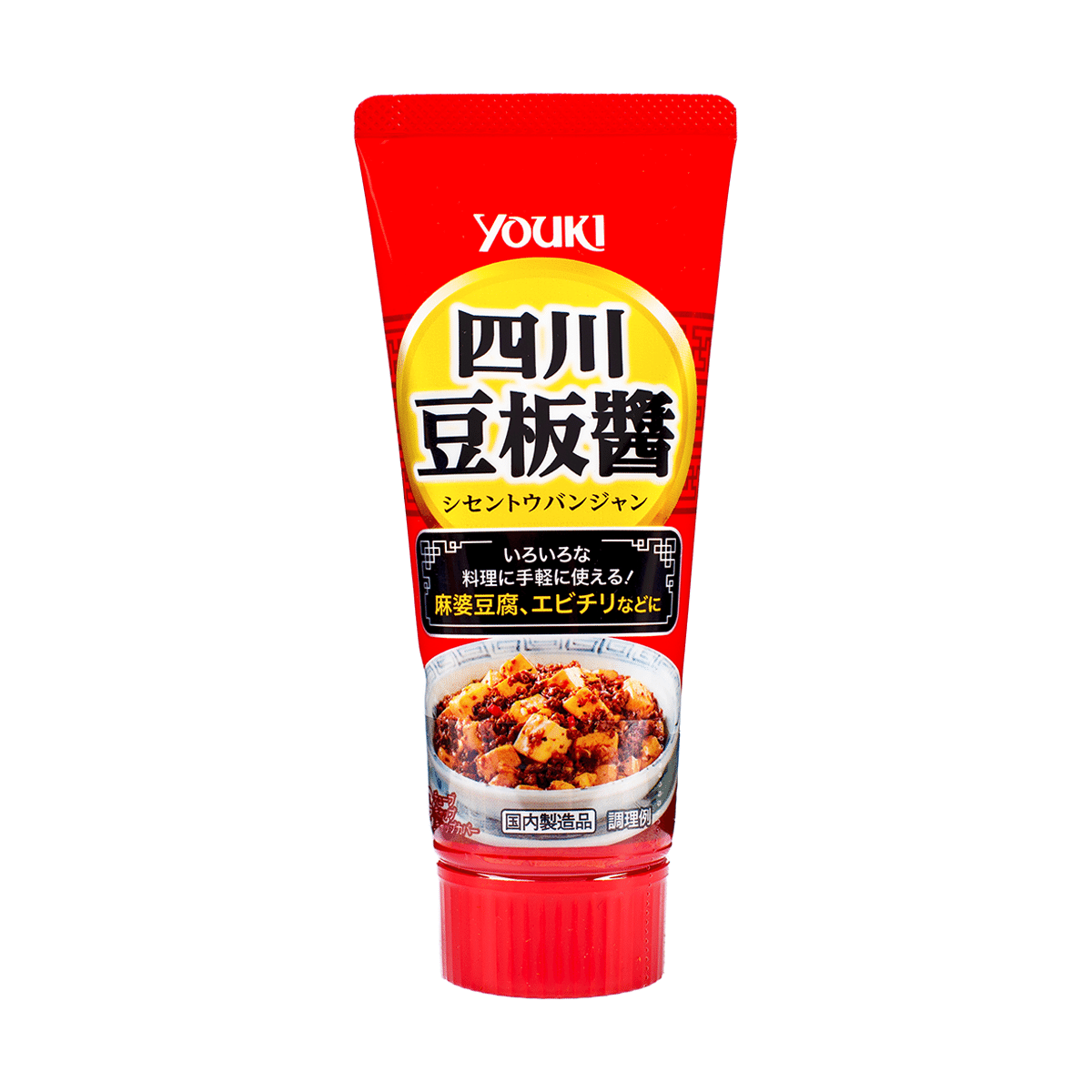 Youki Chili Bean Sauce (Tobanjan) Tube 100 g*30 pack