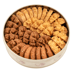 Jenny Bakery Butter Cookies, Assorted Flavors and Package Design 320 g