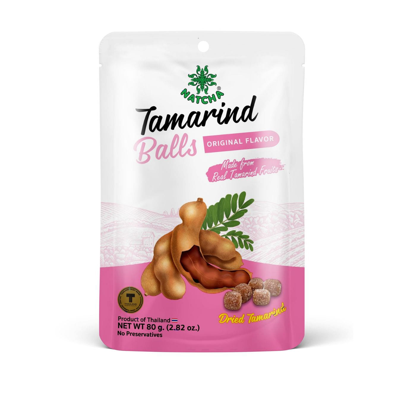 Bola de tamarindo - Sabor original 80 gramo(s)