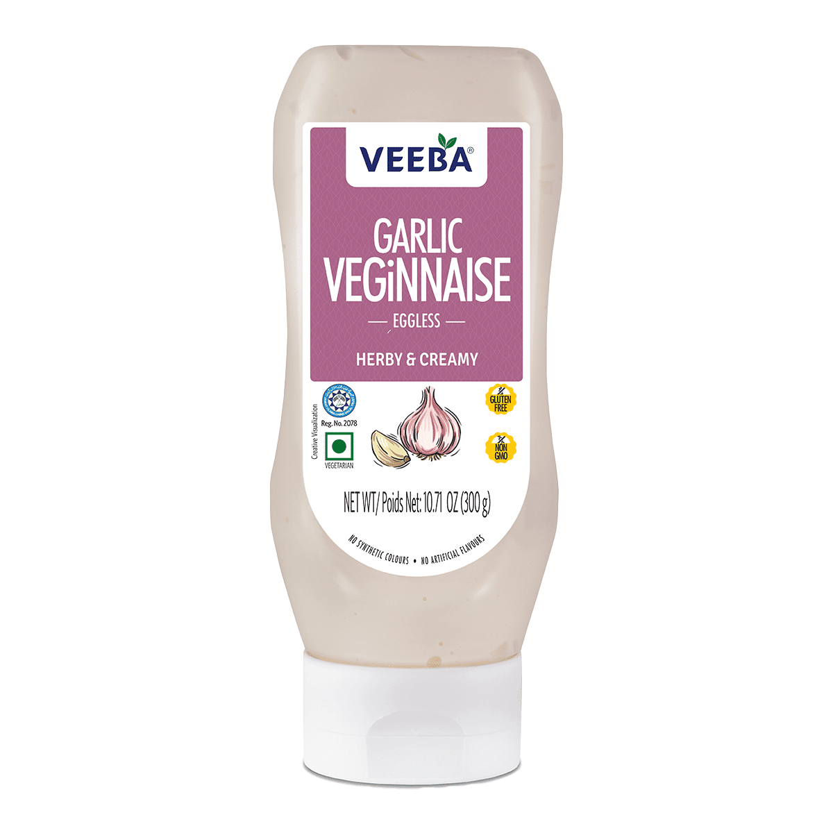 Veeba Eggless Mayo - Garlic Flavor 300 g