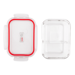 OVEN LOCK DIVIDED FOOD STORAGE CONTAINER 640ML 1 개