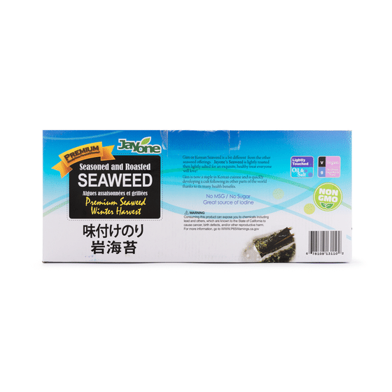 weee_snack_Jayone Seaweed Snack, Original Flavor 24pk 120 g