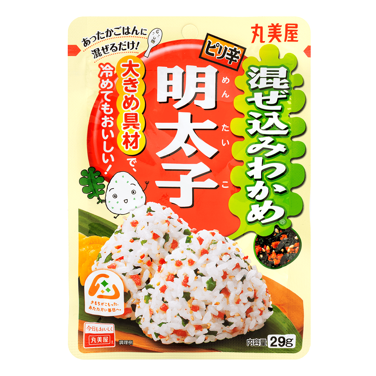 丸美屋混ぜ込みわかめ 明太子 29 グラム