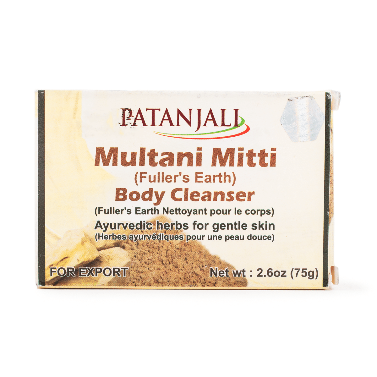 Patanjali Multani Mitti Body Cleanser Soap 2.6 oz