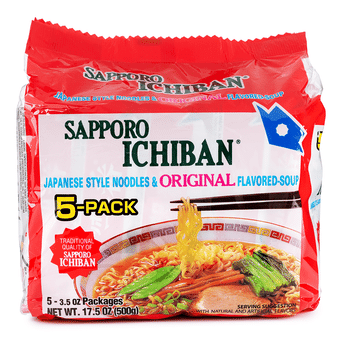 サッポロ一番 インスタントラーメン 豚骨味（5食入り） 18.5 オンス