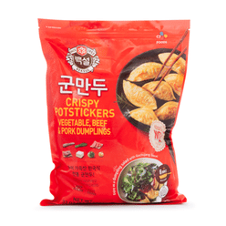 CJ Foods Crispy Potstickers (Vegetable, Beef, and Pork) 32 oz