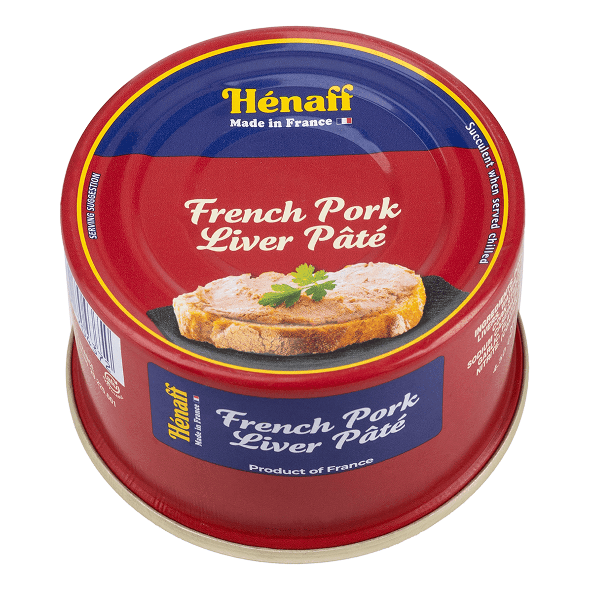 Henaff Pork Liver Pate 4.5 oz