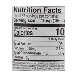 Kikkoman Soy Sauce Less Sodium 1000 ml