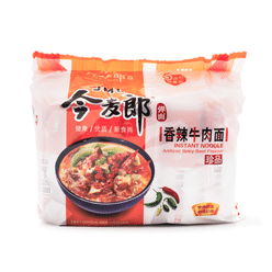 JML Spicy and Hot Beef Instant Noodle 5pk 585 g*6 pack