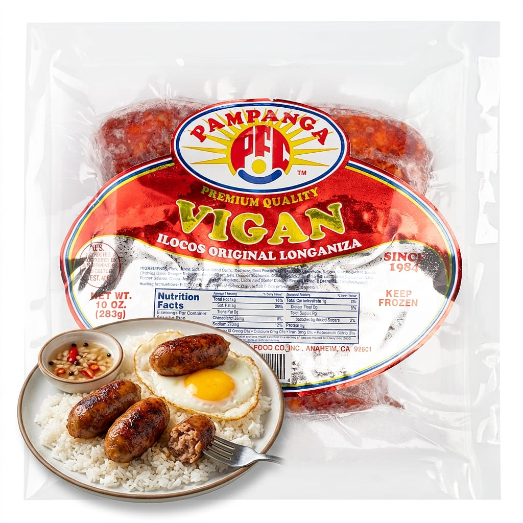 Longaniza Vigan Ilocos Pampanga, Congelada 10 onza(s)