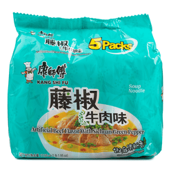KSF INST NDL 5PK-SC GRN PEPPER BEEF FLV 102 g