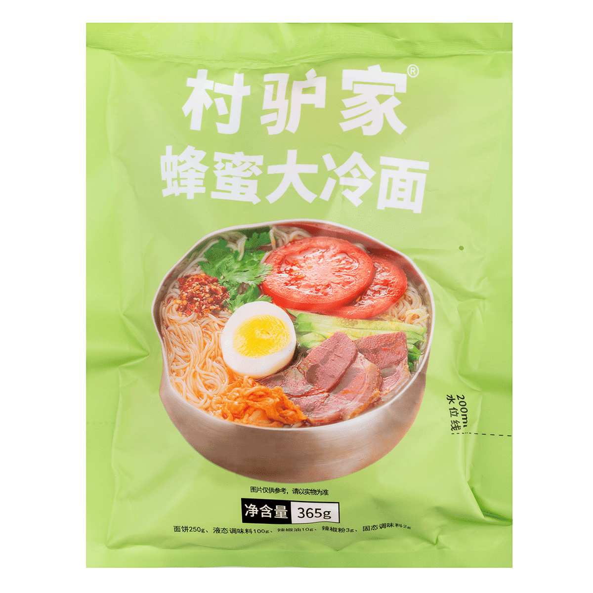 村驢家 はちみつ 冷麺 365 グラム
