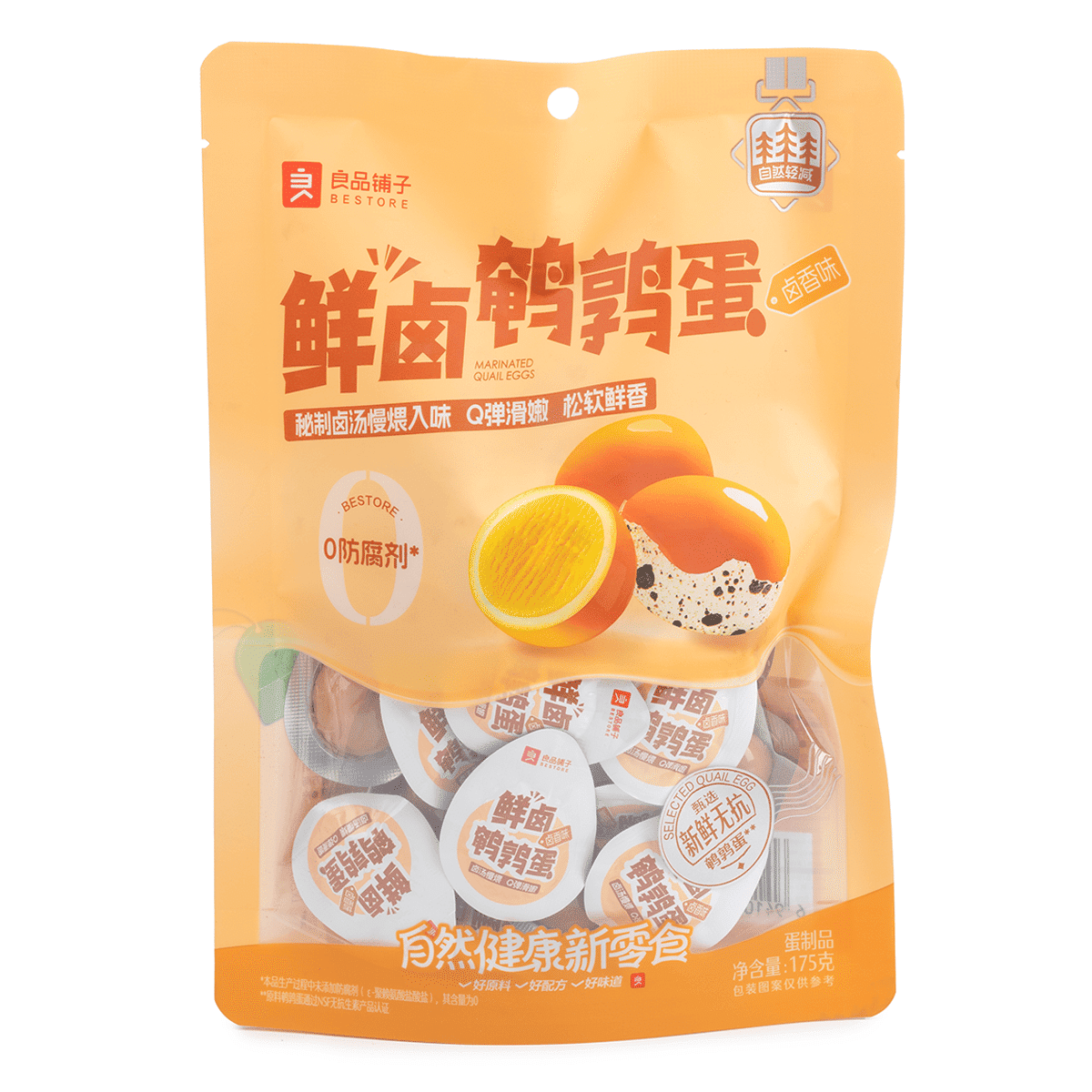 ไข่นกกระทาหมัก Bestore รสซอสถั่วเหลือง 175 g