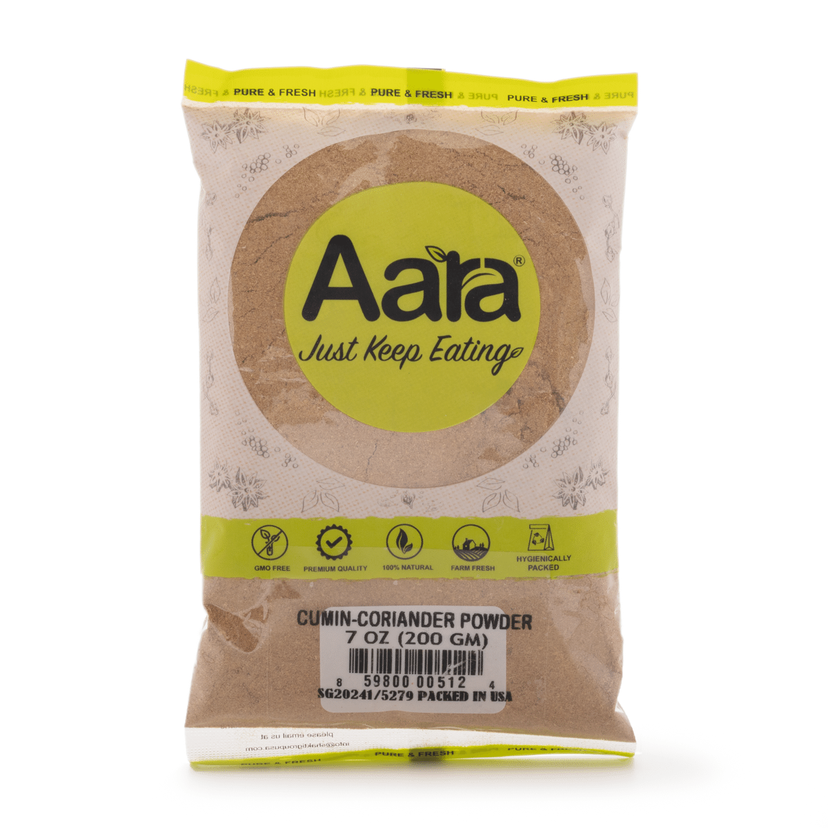 Polvo de Comino y Cilantro Aara 200 g