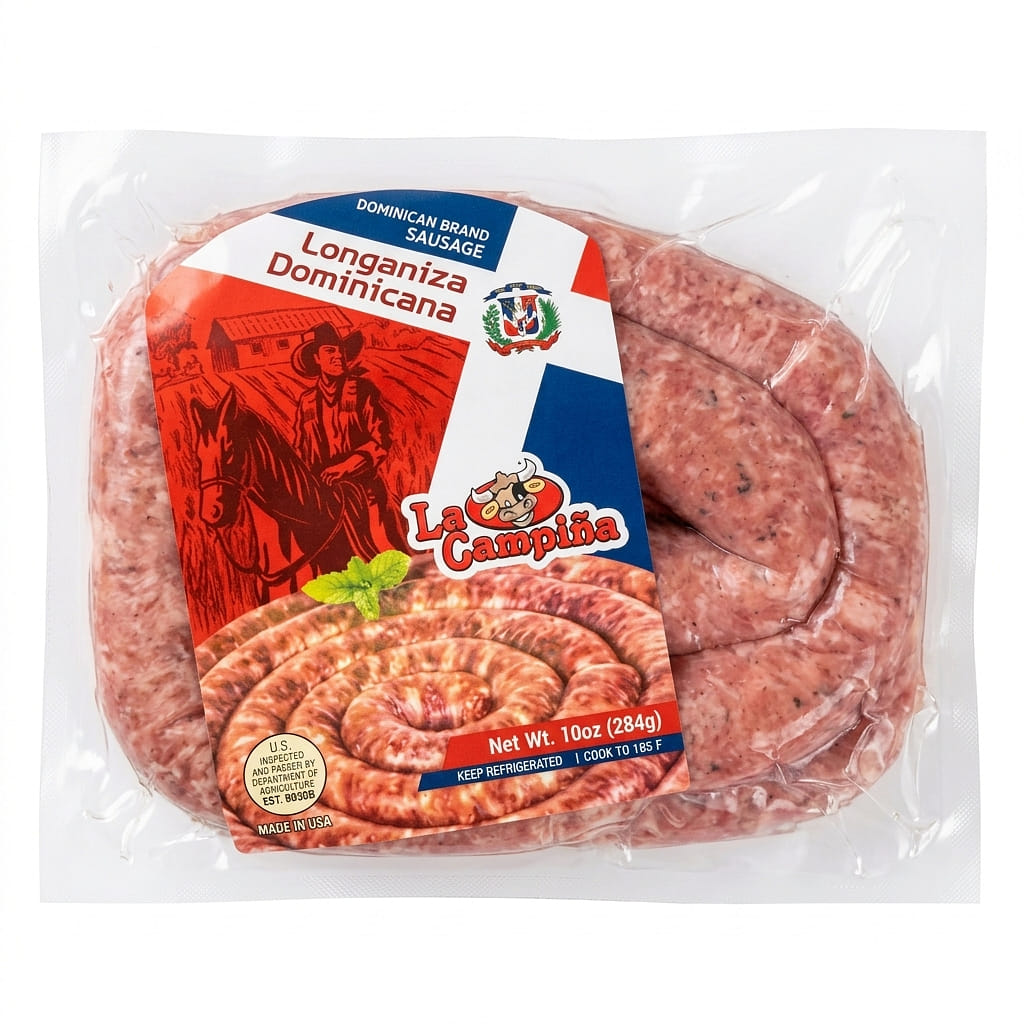 La Campiña Dominican Brand Sausage 10 oz