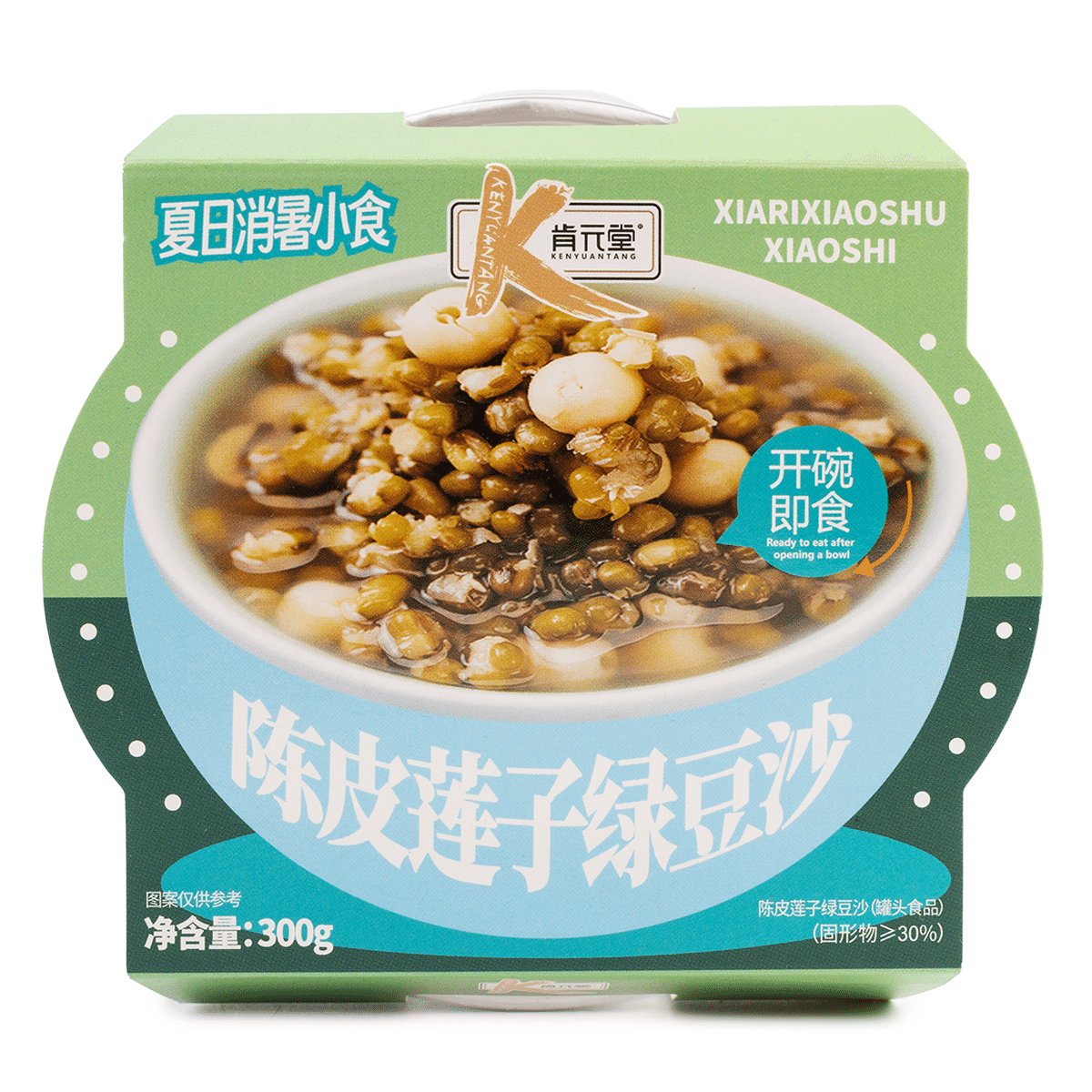 肯元堂 陳皮蓮子綠豆沙 300 克*16 包