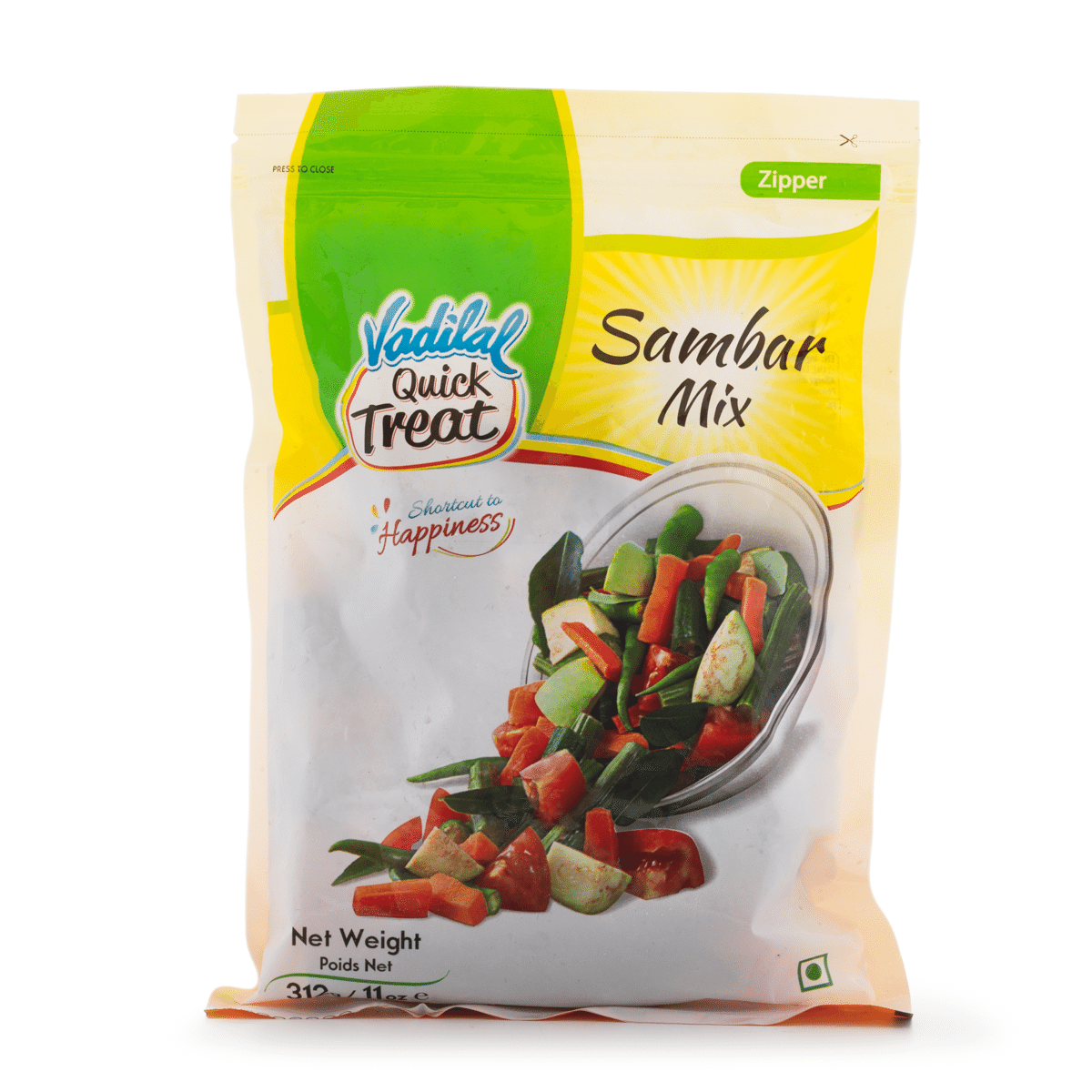 Vadilal Sambar Mix Frozen 11 oz