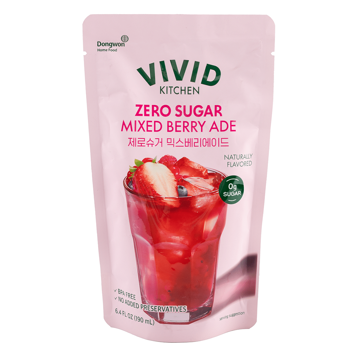 VIVID Zero Mixed Berry Ade 5.1 fl.oz
