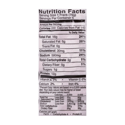 Hoffy Bacon Wrapped Hot Dogs 14 oz