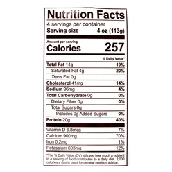 Oceankist Branzino European Sea Bass Fillet Frozen 16 oz