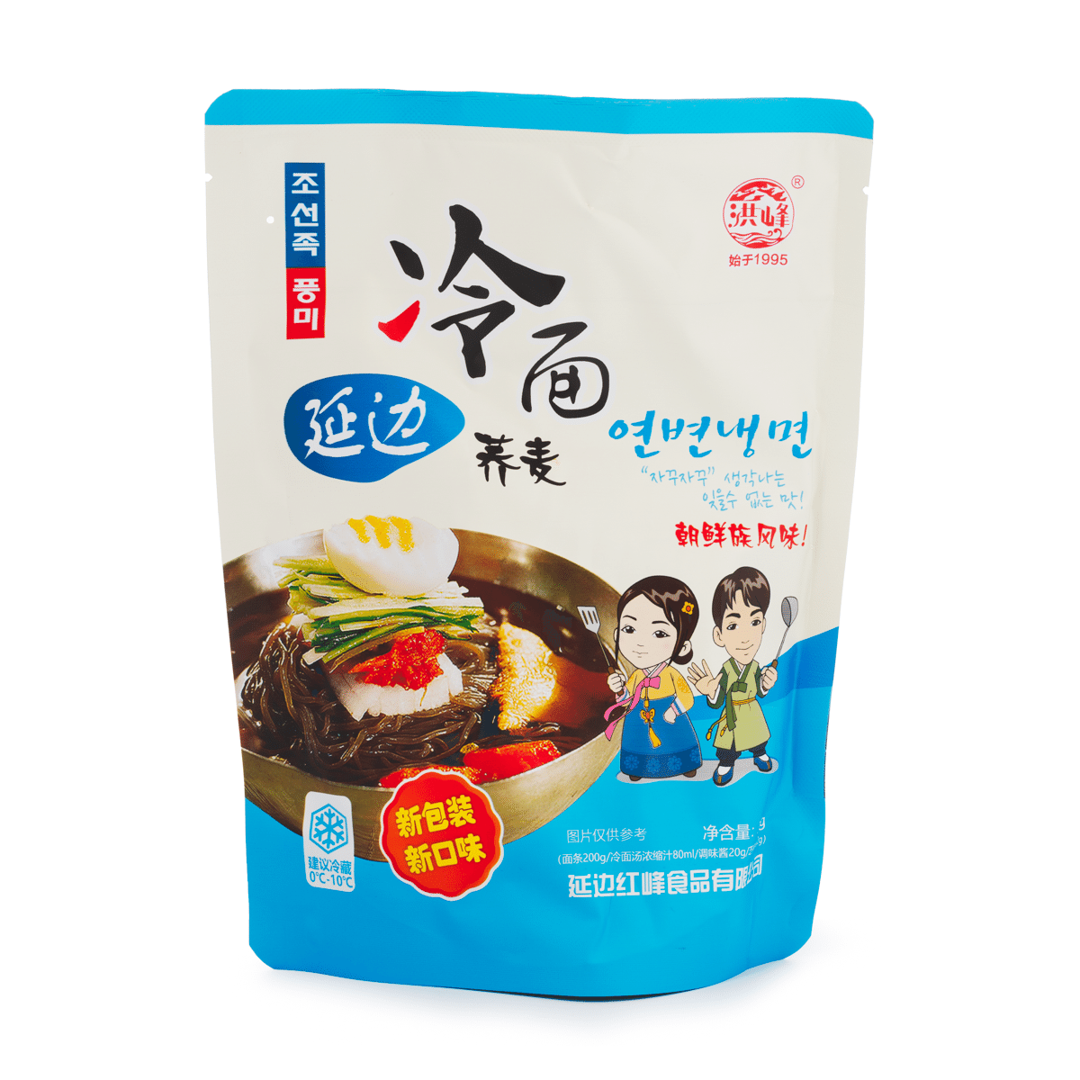 Hongfeng-Yanbian Buckwheat Cold Noodles 302 그램