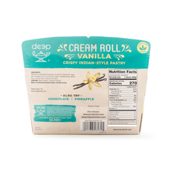 Deep Cream Rolls (Vanilla) 7 온스