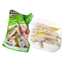Chunwei Hot and Sour Pickled Chicken Feet, Frozen 75 g
